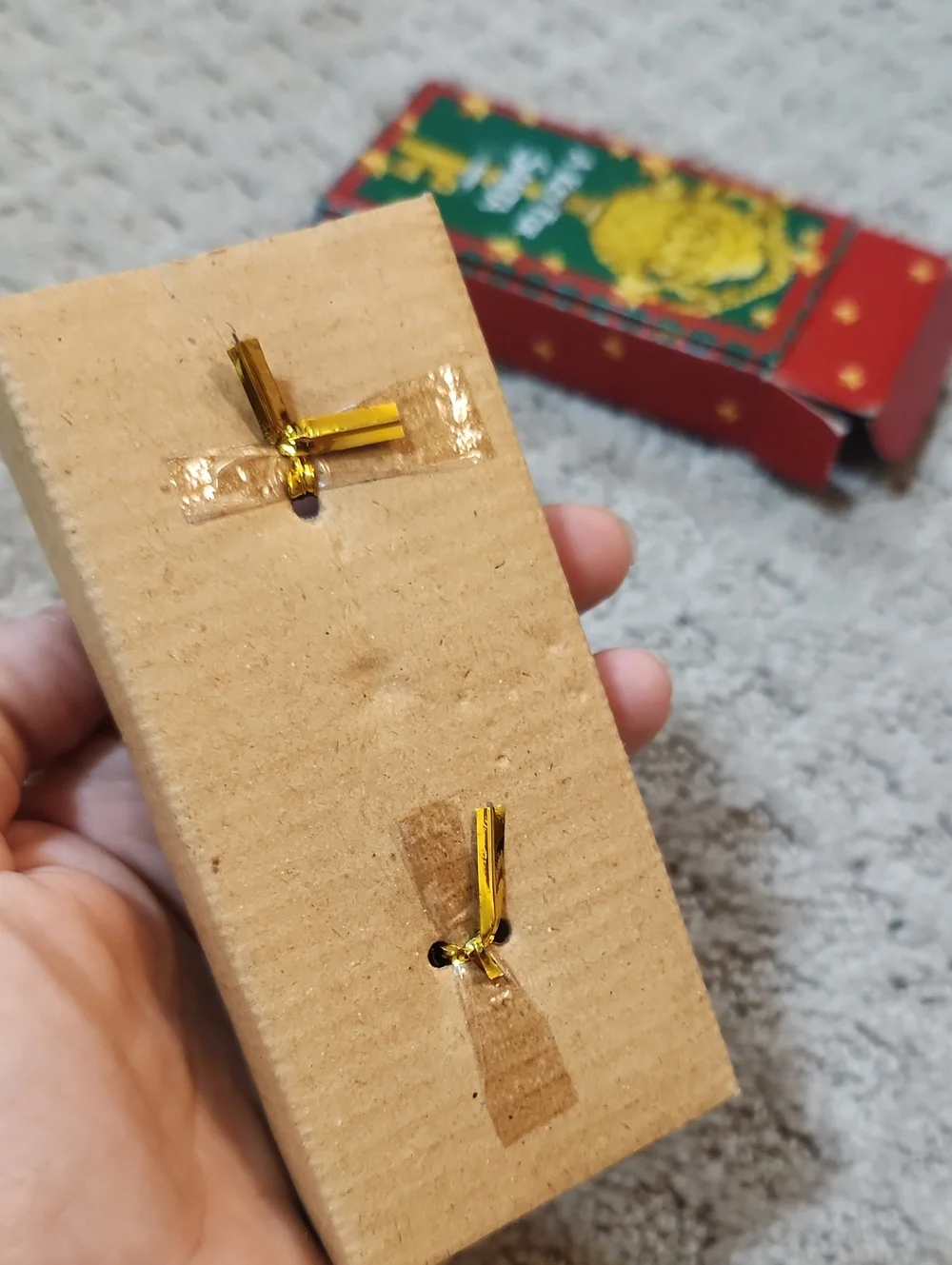 GANZ A Key For SANTA Holiday Key In Box in Green, Red & Gold